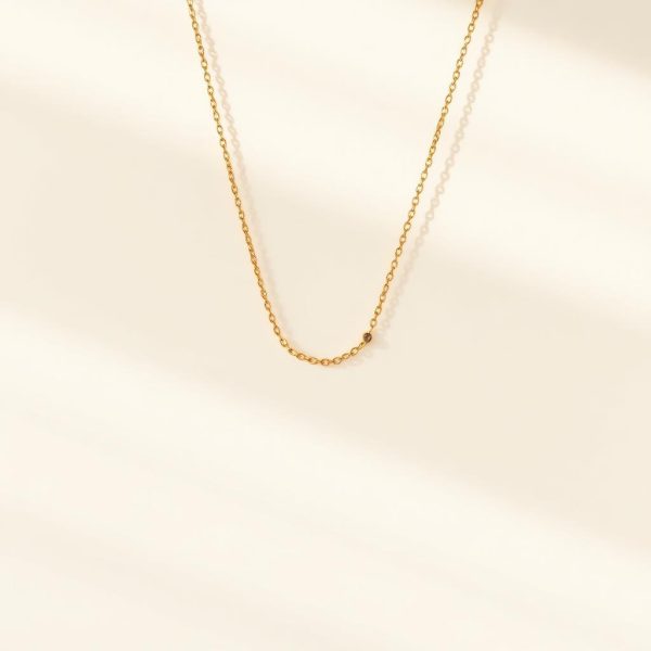 Golden Pearl Choker Necklace